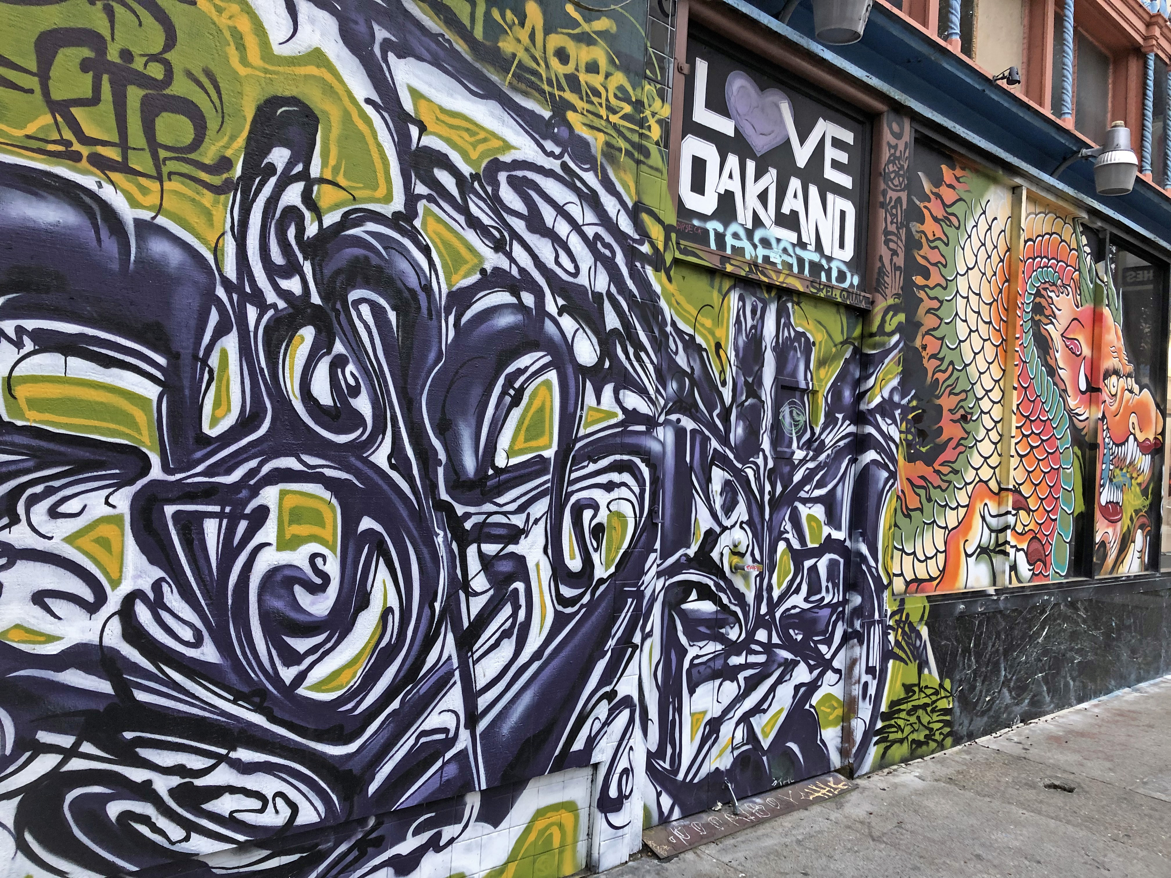 Street Art And Gentrification In Oakland, California - The Third Self